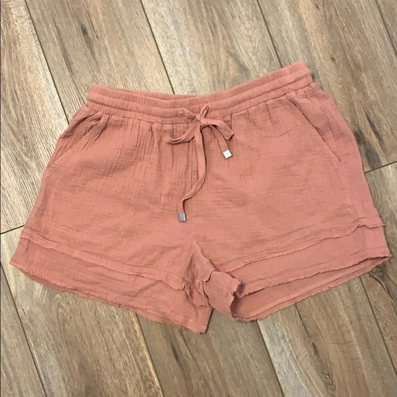 Roolee Pants - Roolee elastic waist shorts-L